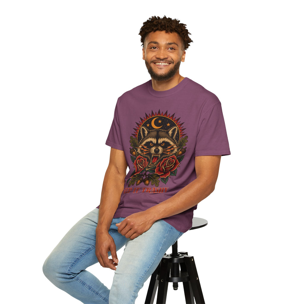 Keep It Trashy Raccoon Flash T-Shirt