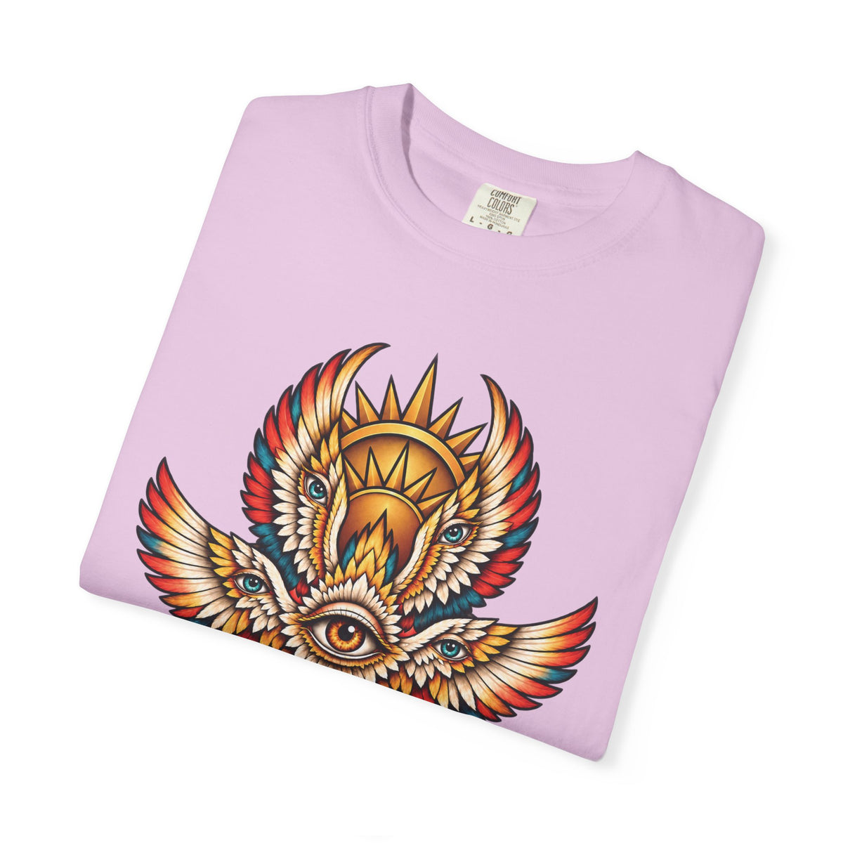 Seraphim Biblically Accurate Angel Tattoo Flash Sheet T-Shirt
