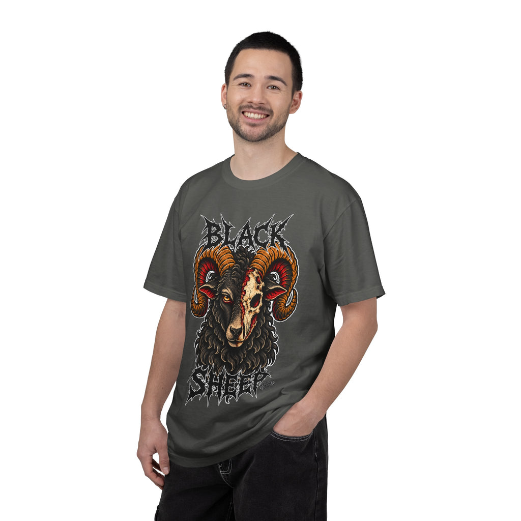 Black Sheep Tattoo Flash T-Shirt