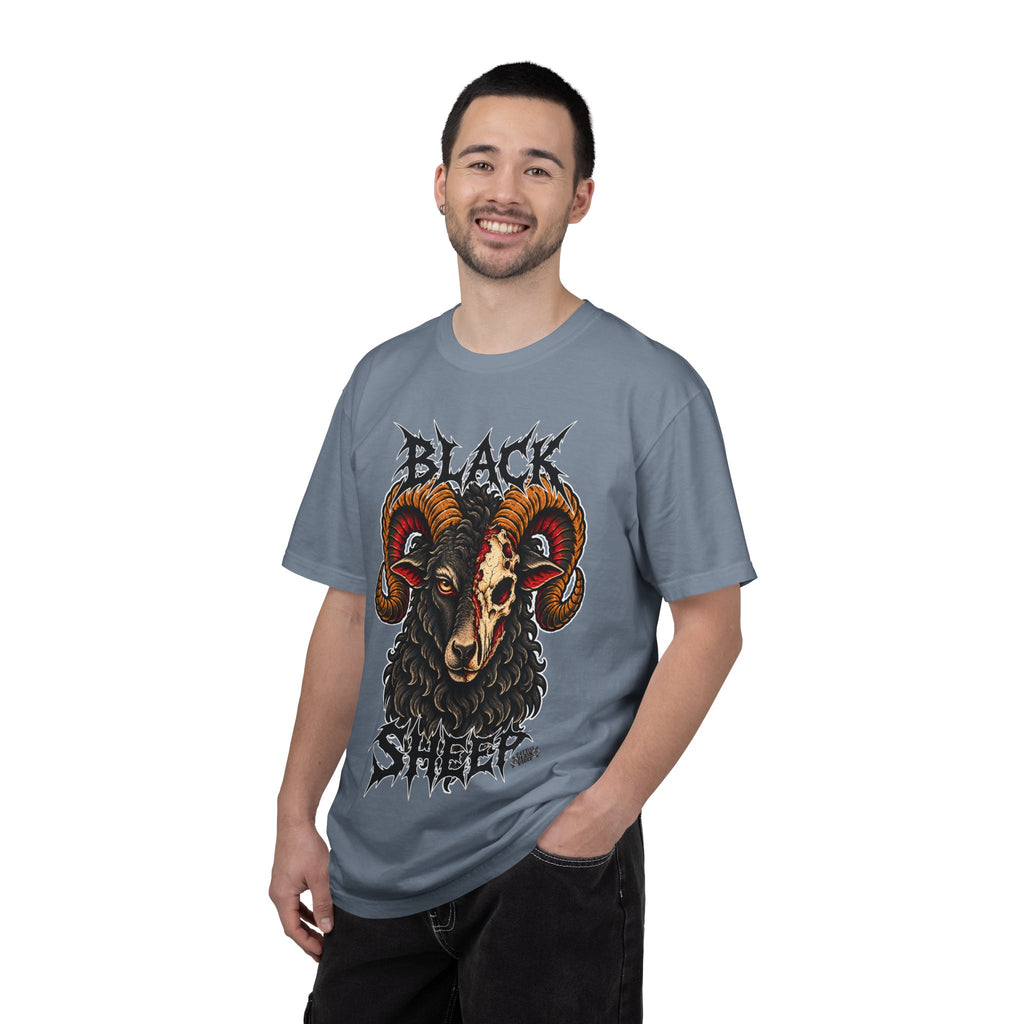 Black Sheep Tattoo Flash T-Shirt