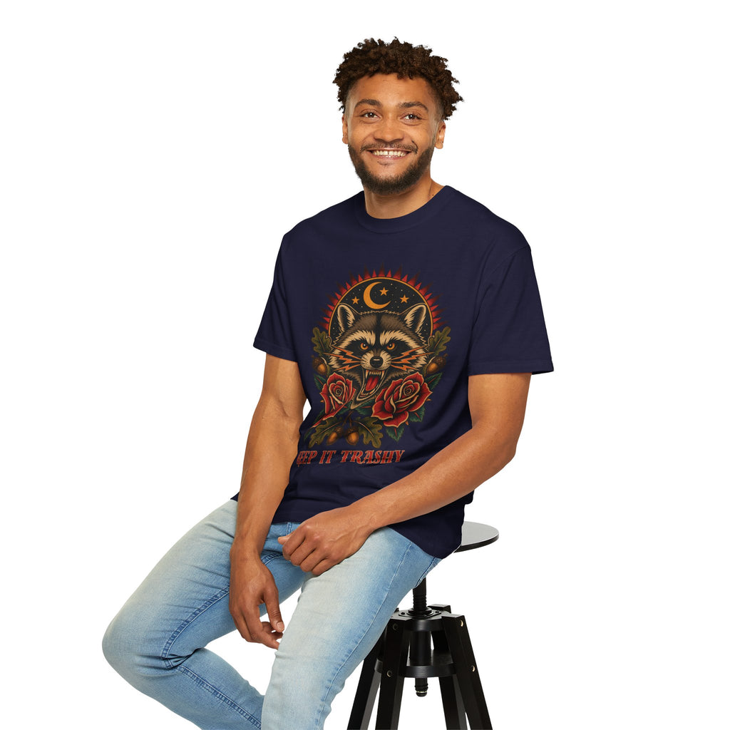 Keep It Trashy Raccoon Flash T-Shirt