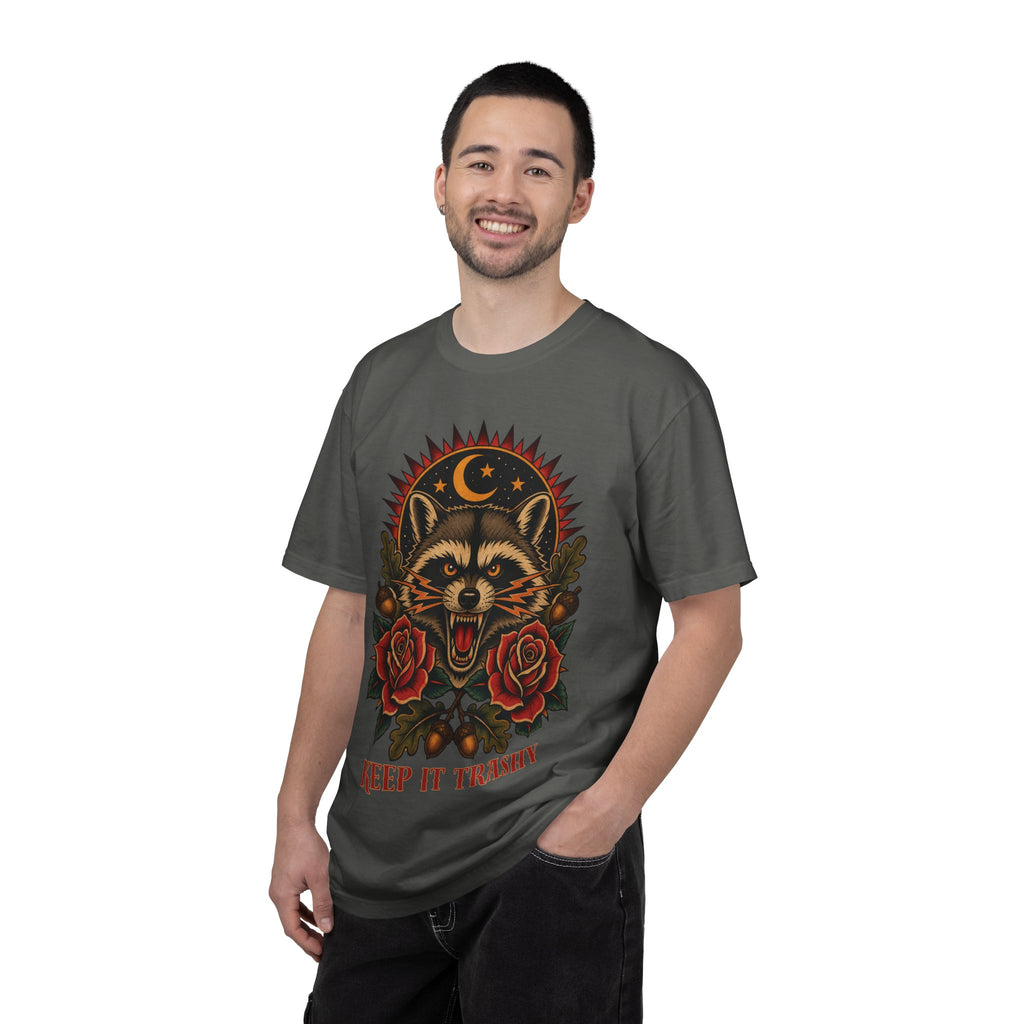 Keep It Trashy Raccoon Flash T-Shirt