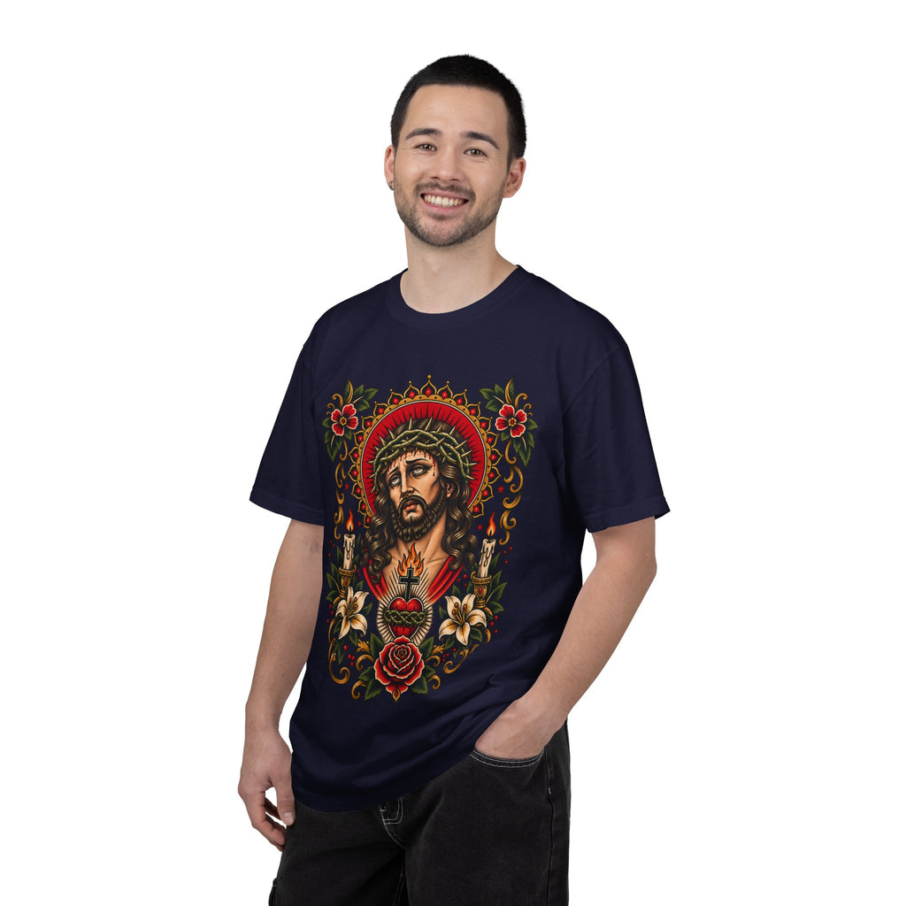Jesus Sacred Heart Tattoo Flash T-Shirt