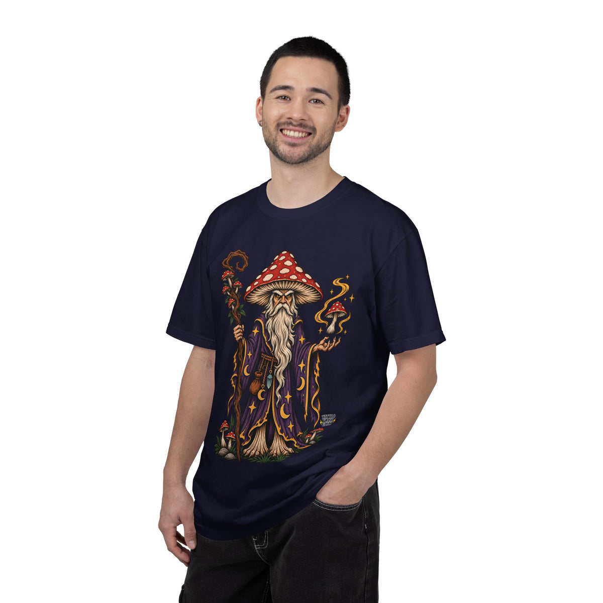Amanita Mushroom Wizard T-Shirt