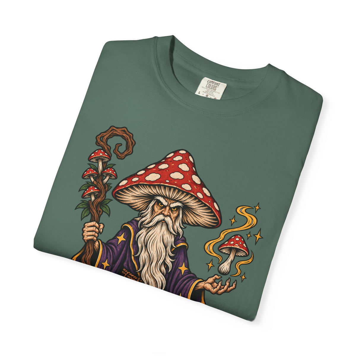 Amanita Mushroom Wizard T-Shirt