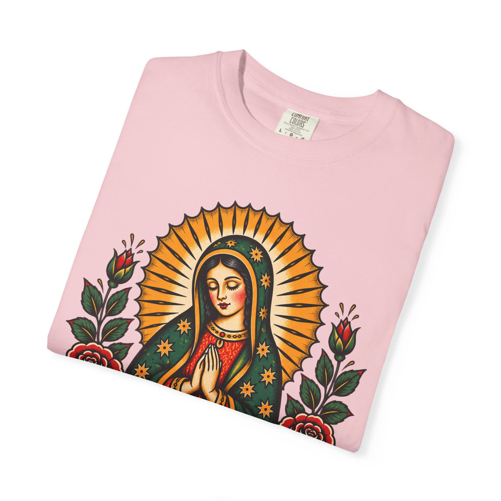 Our Lady of Guadalupe Tattoo Flash T-Shirt