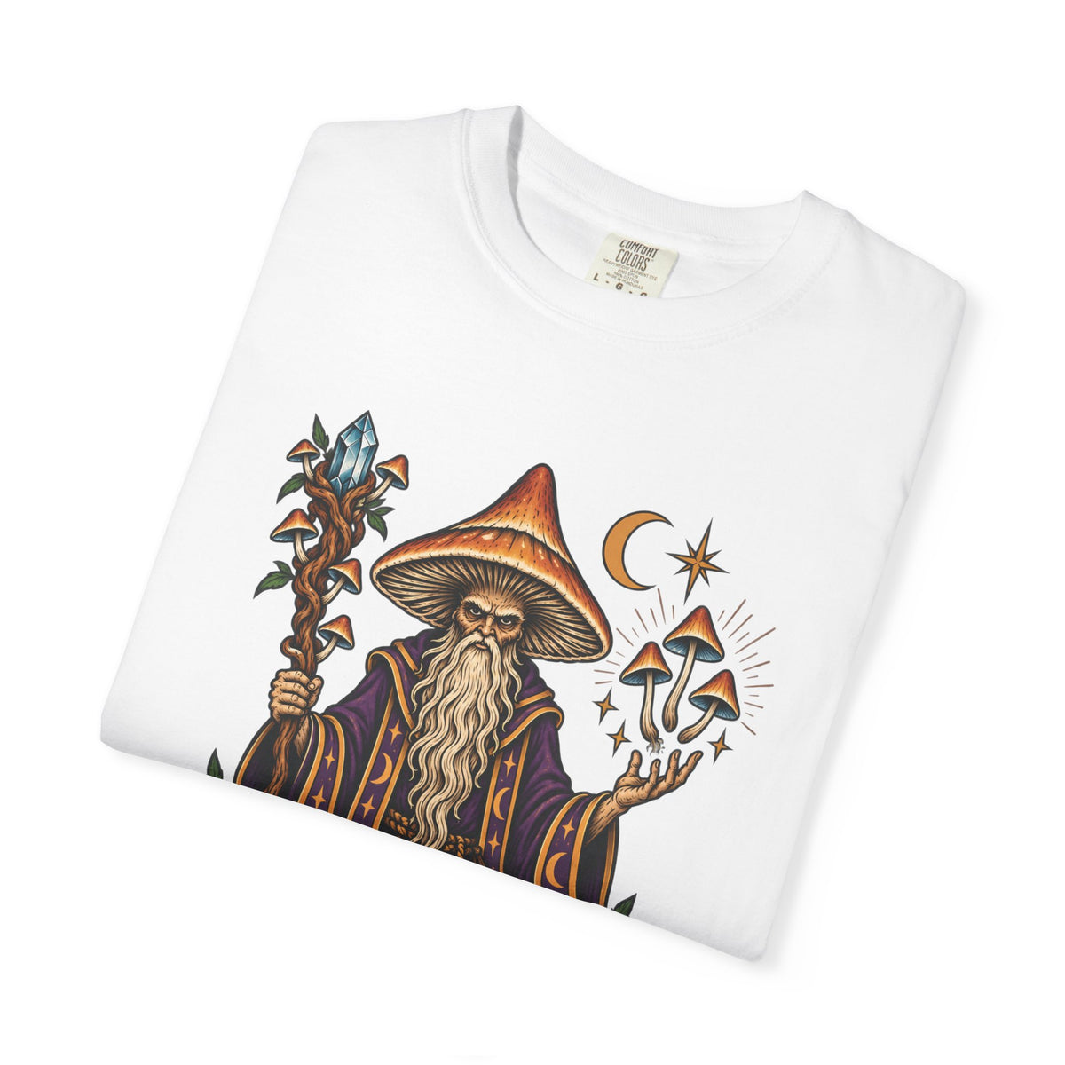 psilocybin Mushroom Wizard Tattoo Flash T-Shirt