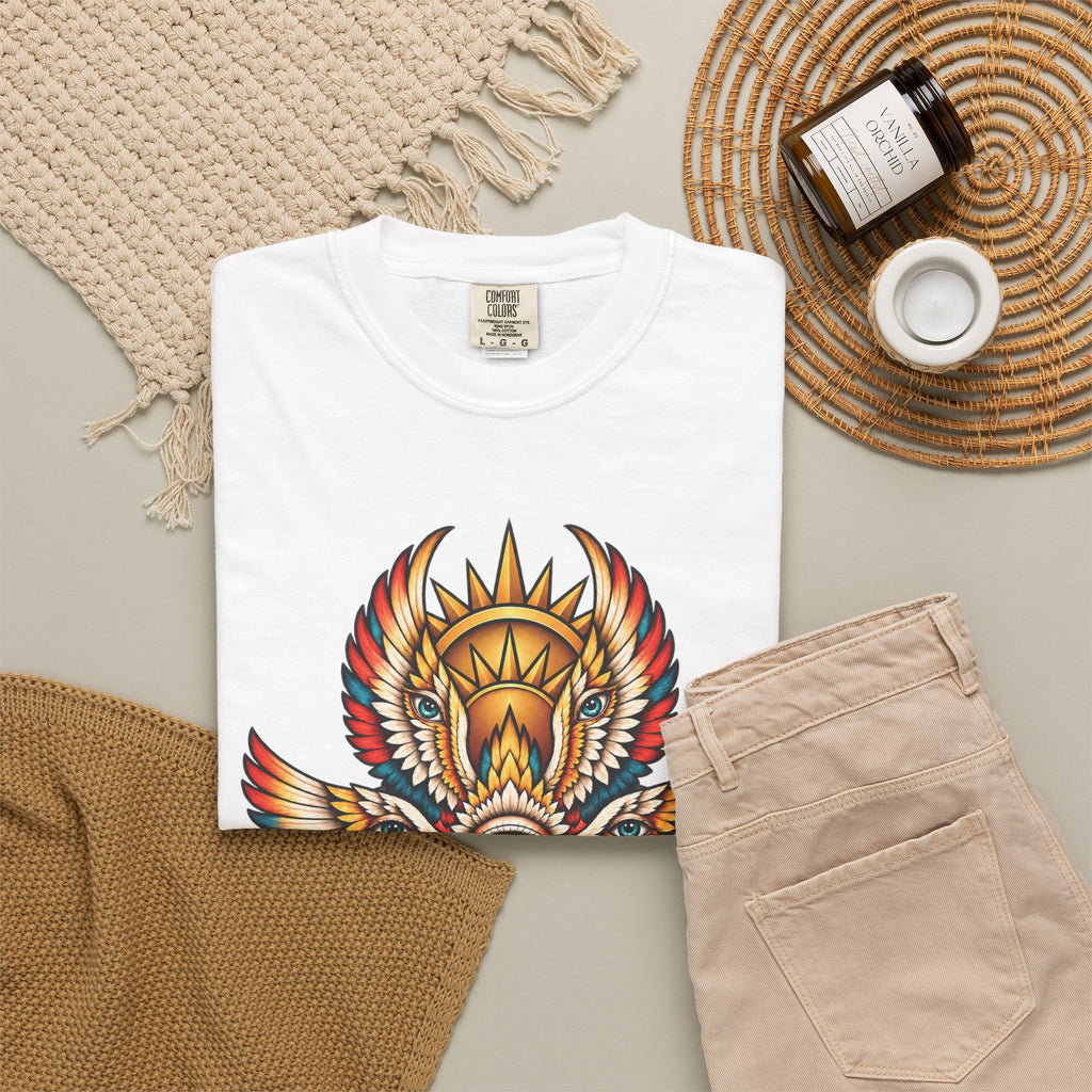 Seraphim Biblically Accurate Angel Tattoo Flash Sheet T-Shirt