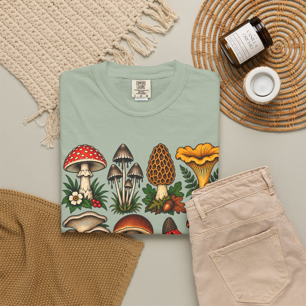 Mushroom Tattoo Flash T-Shirt
