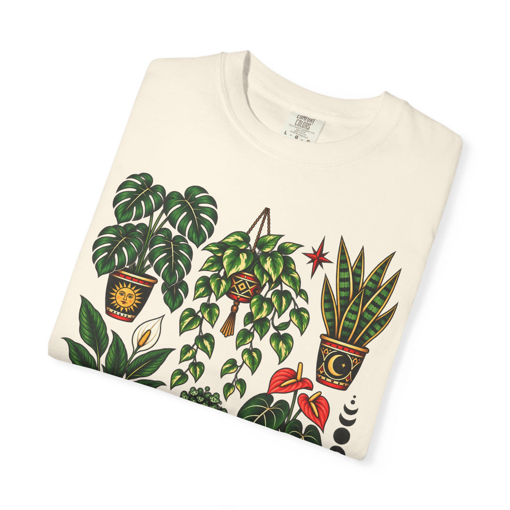 Houseplant Tattoo Flash T-Shirt