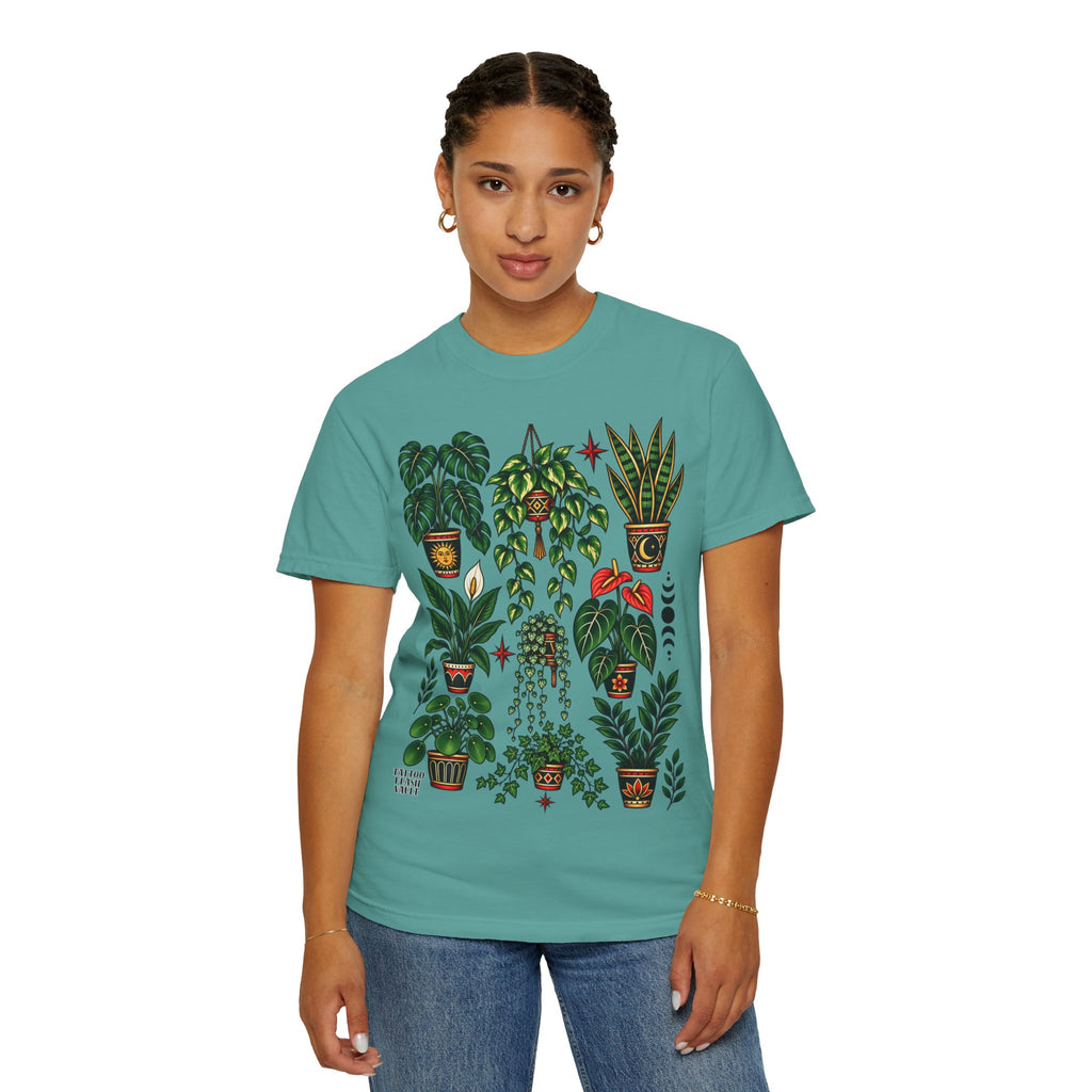 Houseplant Tattoo Flash T-Shirt