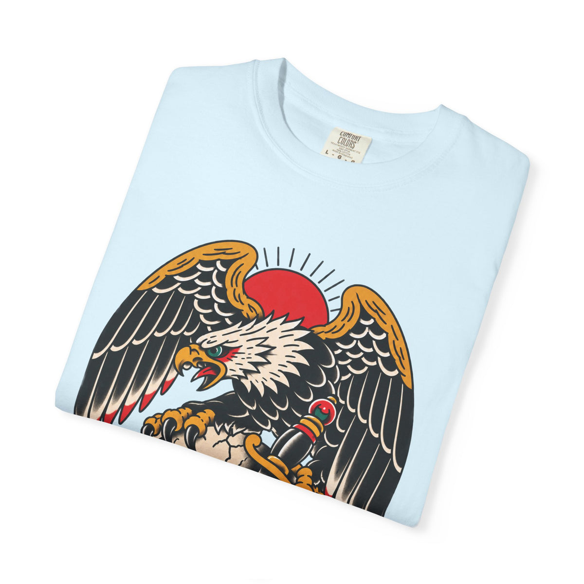 American Traditional Eagle & Skull Tattoo Flash T-Shirt