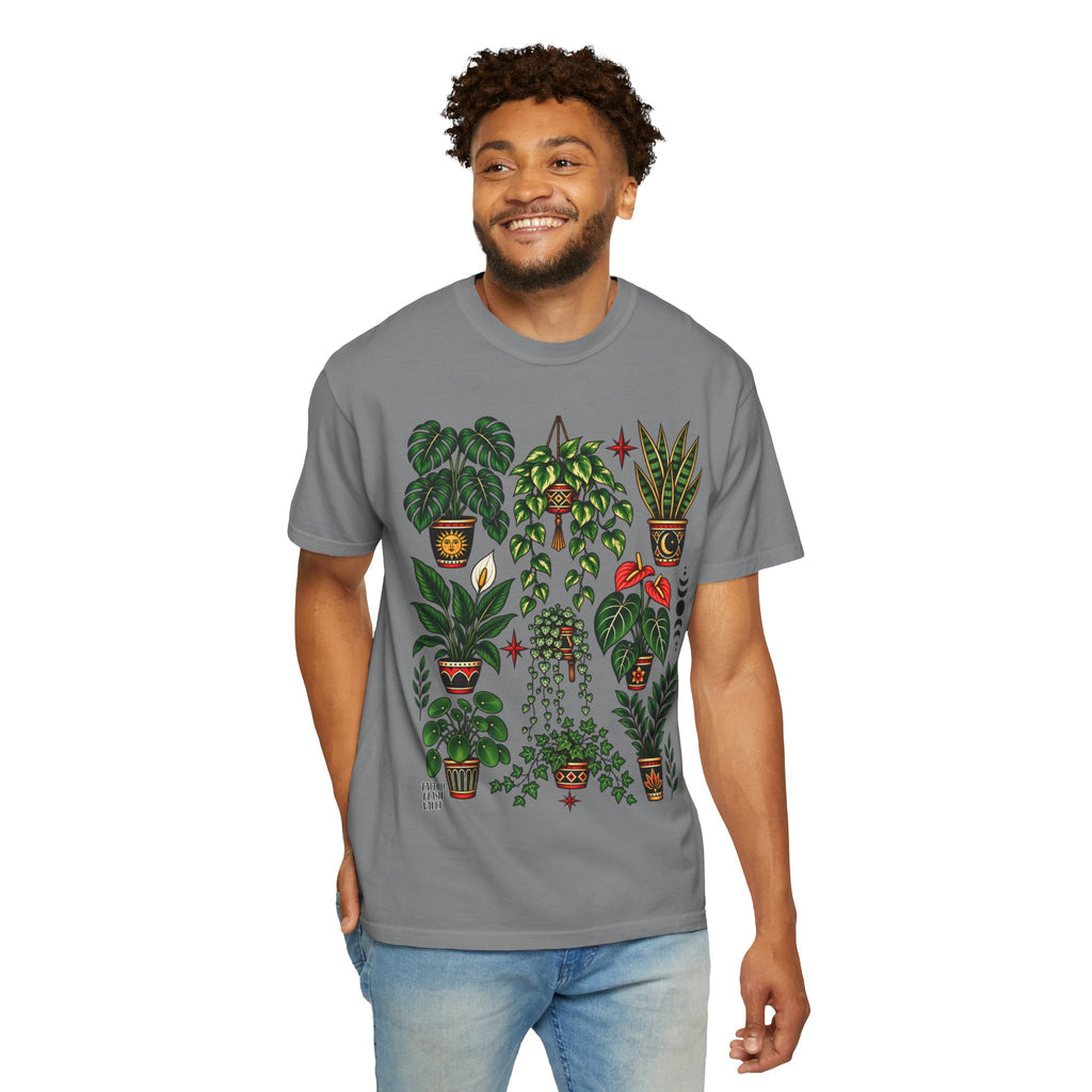 Houseplant Tattoo Flash T-Shirt