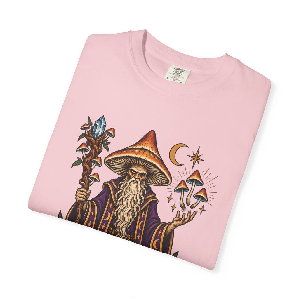 psilocybin Mushroom Wizard Tattoo Flash T-Shirt