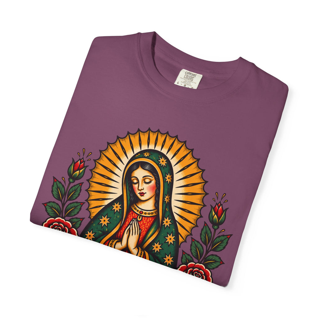 Our Lady of Guadalupe Tattoo Flash T-Shirt
