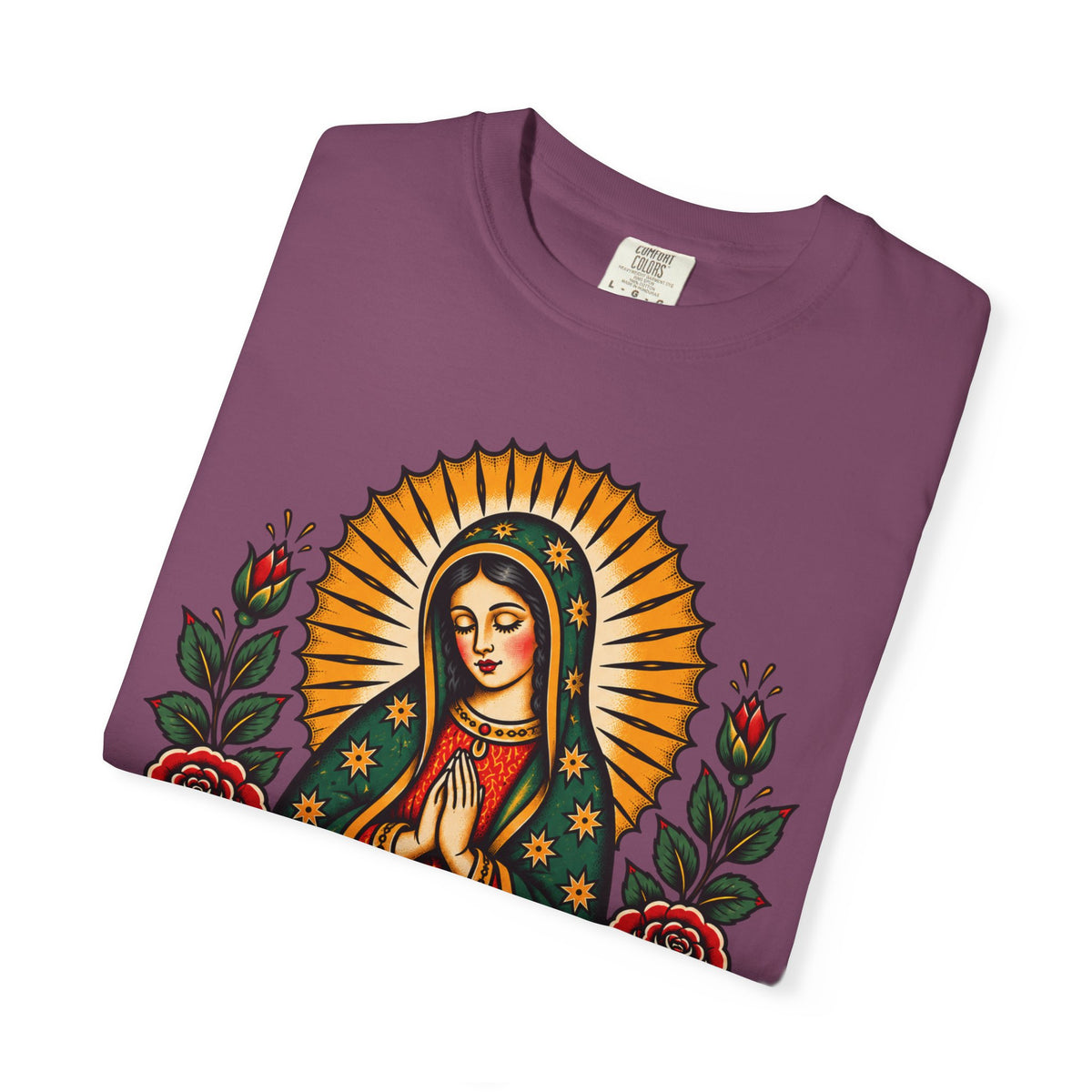 Our Lady of Guadalupe Tattoo Flash T-Shirt