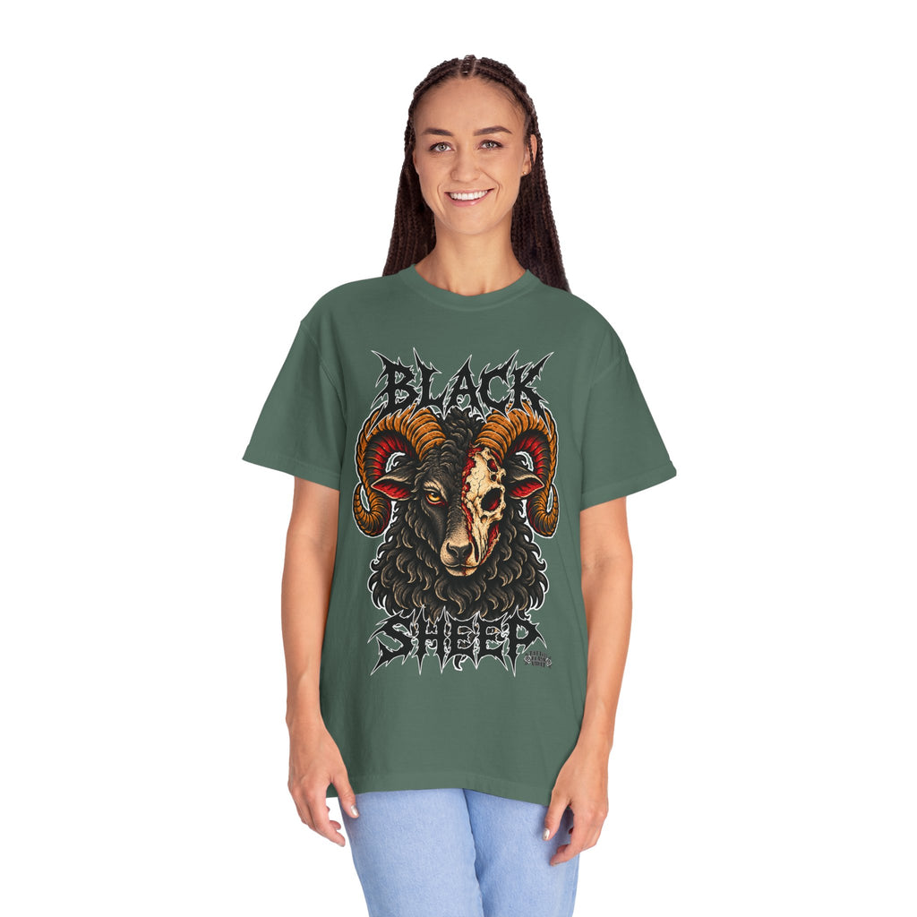 Black Sheep Tattoo Flash T-Shirt