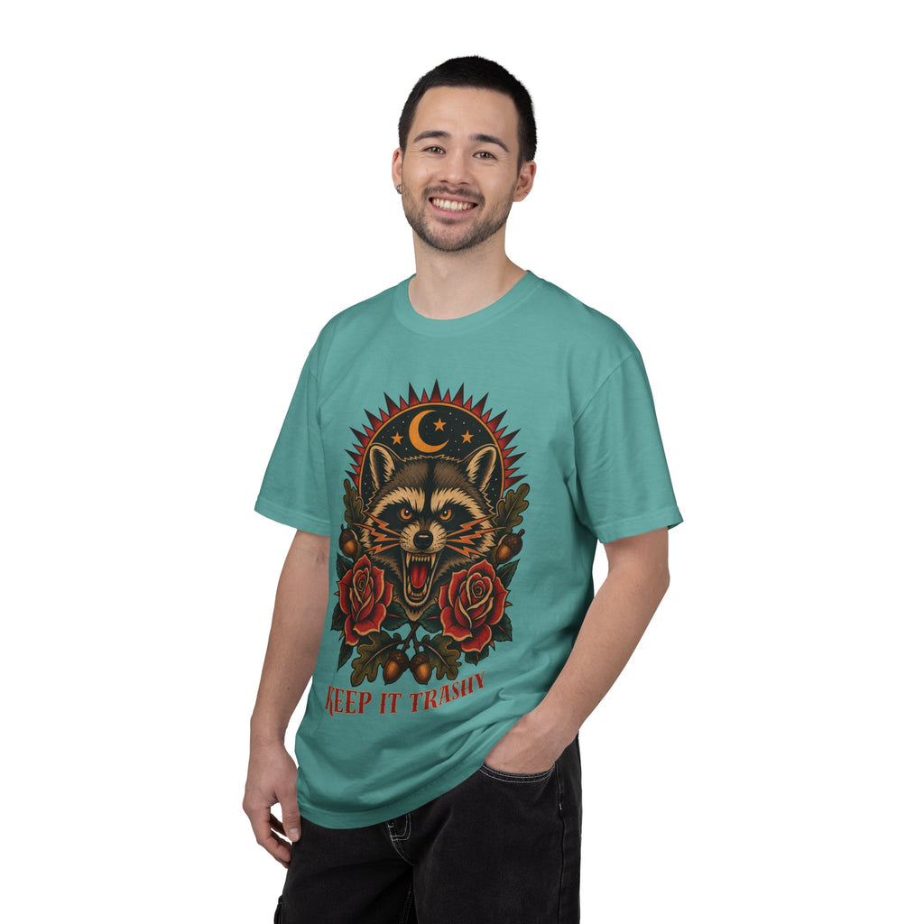 Keep It Trashy Raccoon Flash T-Shirt