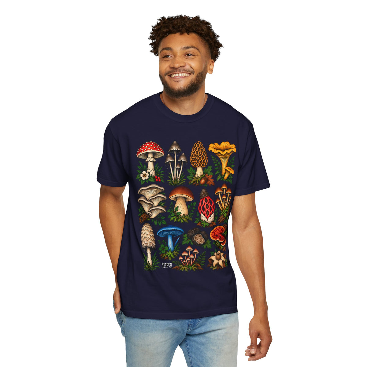 Mushroom Tattoo Flash T-Shirt