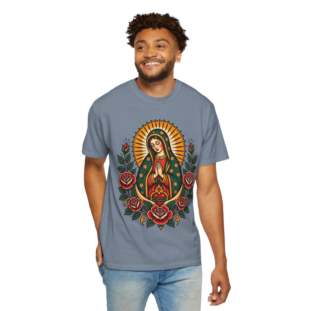 Our Lady of Guadalupe Tattoo Flash T-Shirt