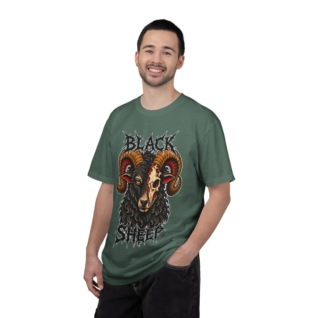 Black Sheep Tattoo Flash T-Shirt
