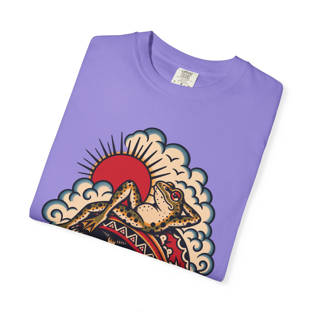 Frog & Lady of The Lake Tattoo Flash T-Shirt