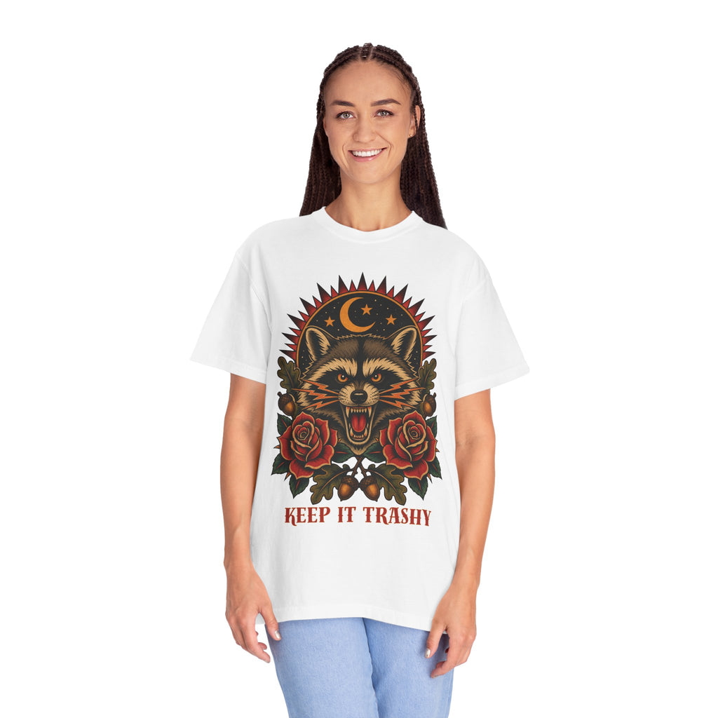 Keep It Trashy Raccoon Flash T-Shirt