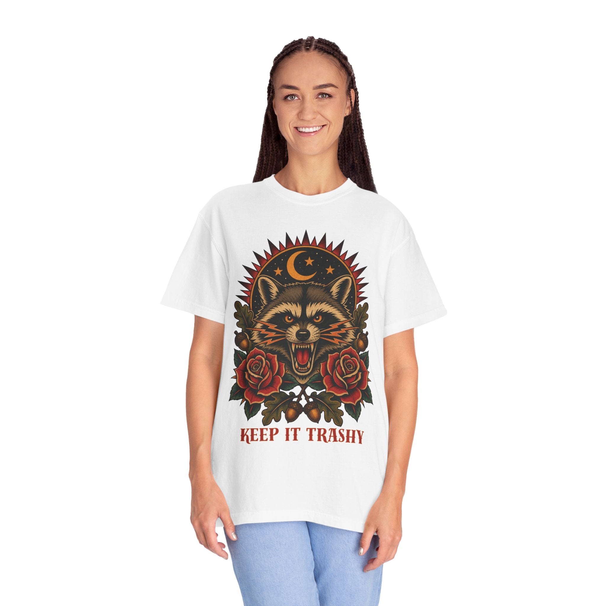 Keep It Trashy Raccoon Flash T-Shirt