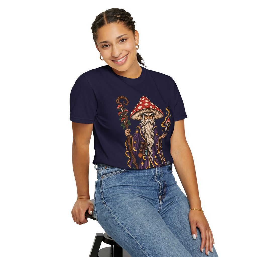 Amanita Mushroom Wizard T-Shirt