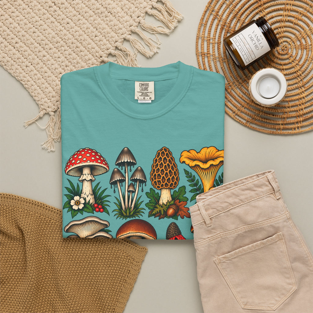 Mushroom Tattoo Flash T-Shirt
