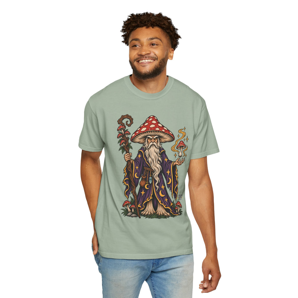 Amanita Mushroom Wizard T-Shirt