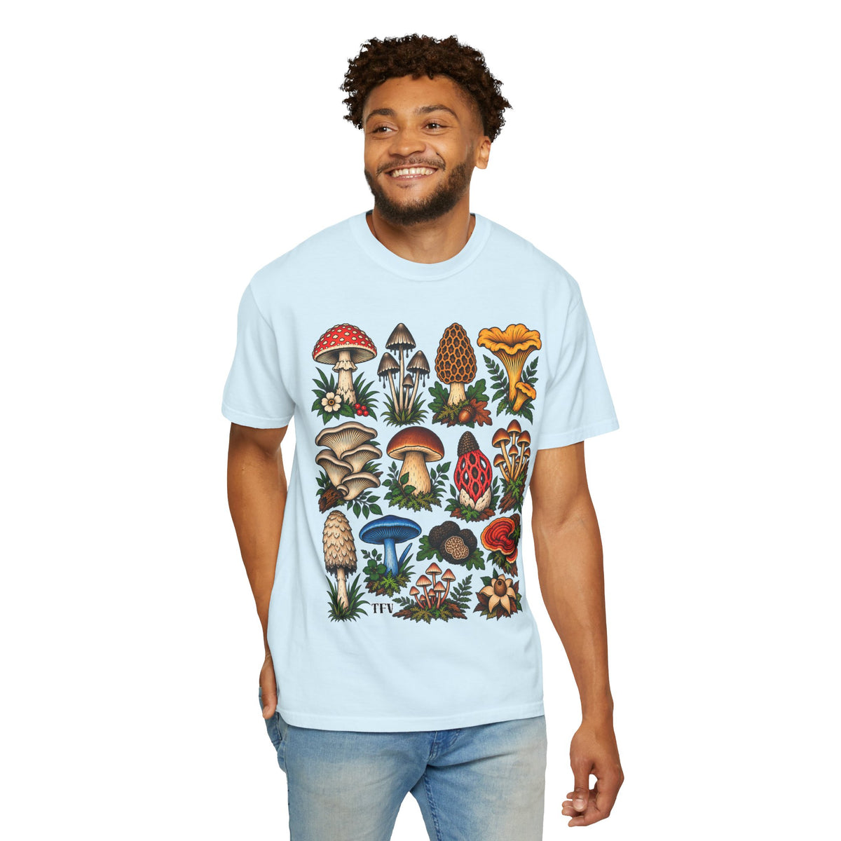 Mushroom Tattoo Flash T-Shirt