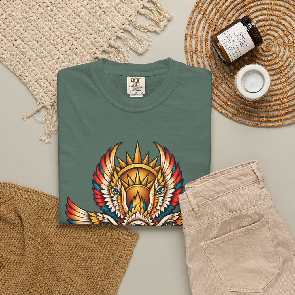 Seraphim Biblically Accurate Angel Tattoo Flash Sheet T-Shirt