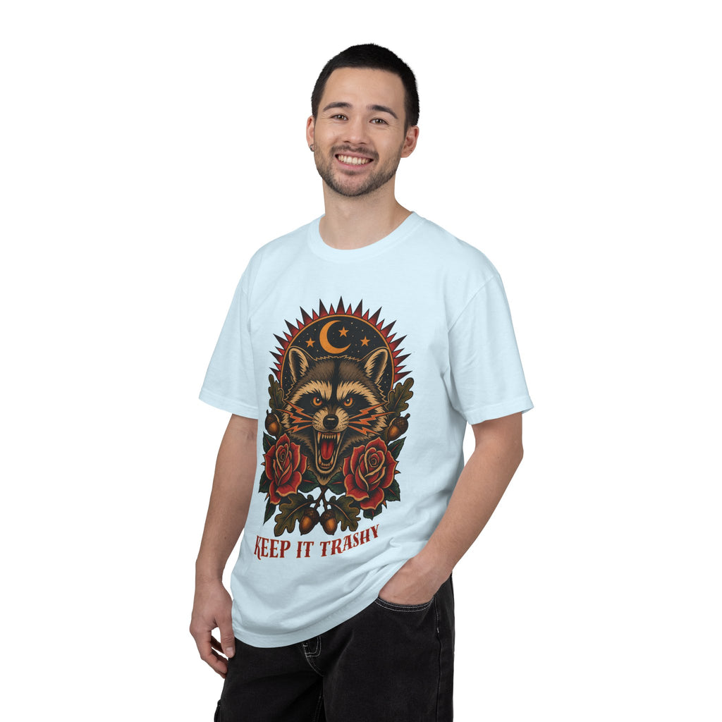 Keep It Trashy Raccoon Flash T-Shirt