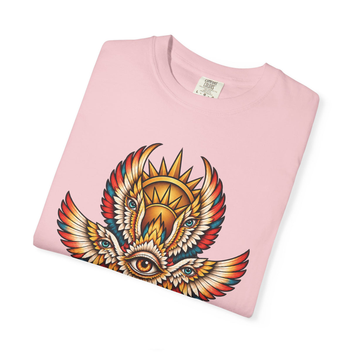 Seraphim Biblically Accurate Angel Tattoo Flash Sheet T-Shirt