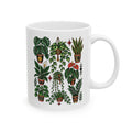 House Plant Tattoo Flash Ceramic Coffee Mug (11oz, 15oz)