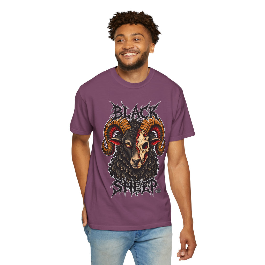 Black Sheep Tattoo Flash T-Shirt