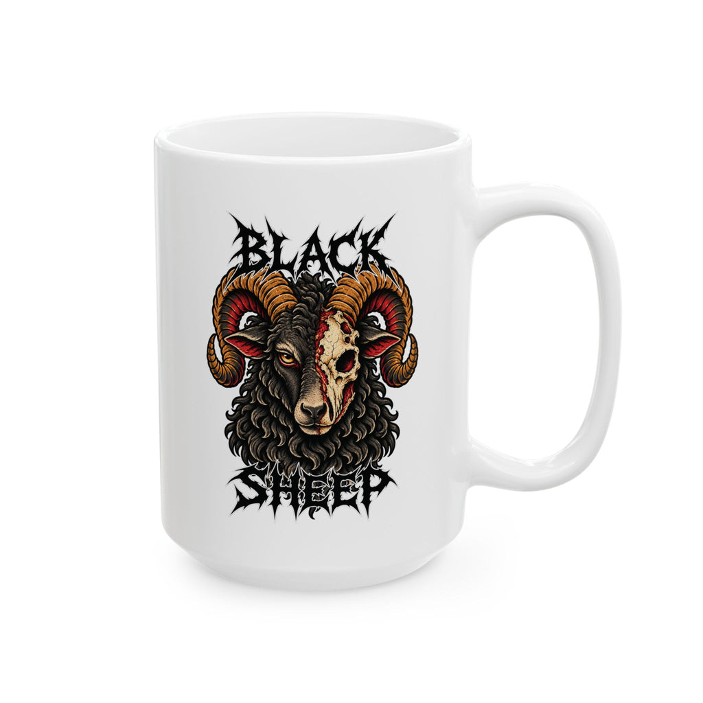Black Sheep Tattoo Flash Coffee Mug (11oz & 15oz)