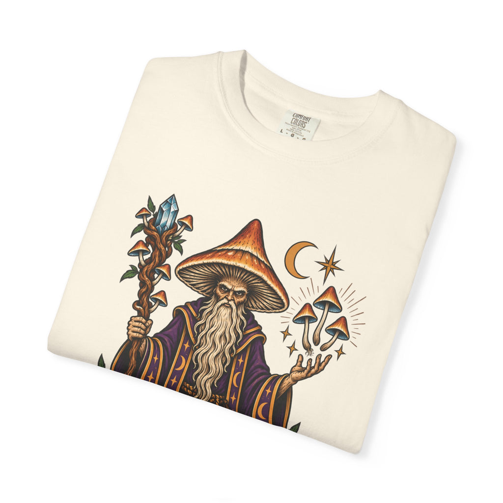 psilocybin Mushroom Wizard Tattoo Flash T-Shirt