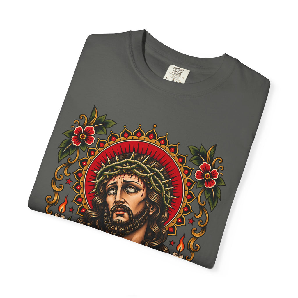 Jesus Sacred Heart Tattoo Flash T-Shirt