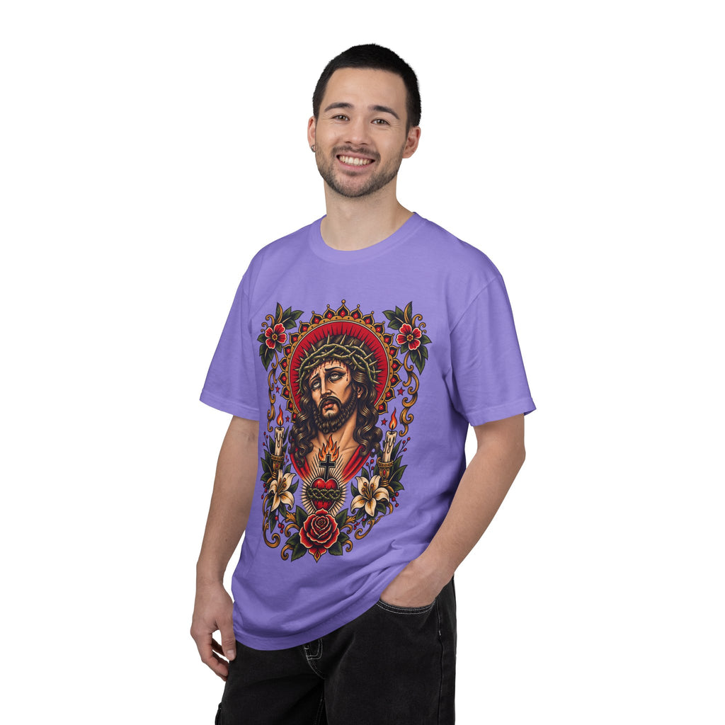 Jesus Sacred Heart Tattoo Flash T-Shirt