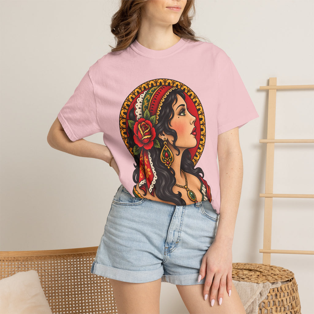 Esmeralda Gypsy Tattoo Flash T shirt