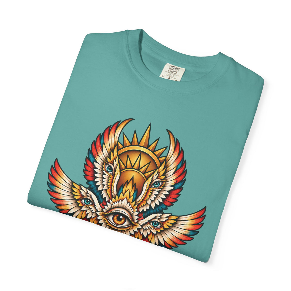 Seraphim Biblically Accurate Angel Tattoo Flash Sheet T-Shirt