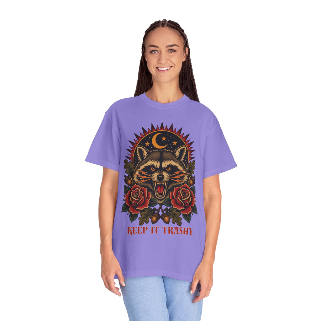 Keep It Trashy Raccoon Flash T-Shirt