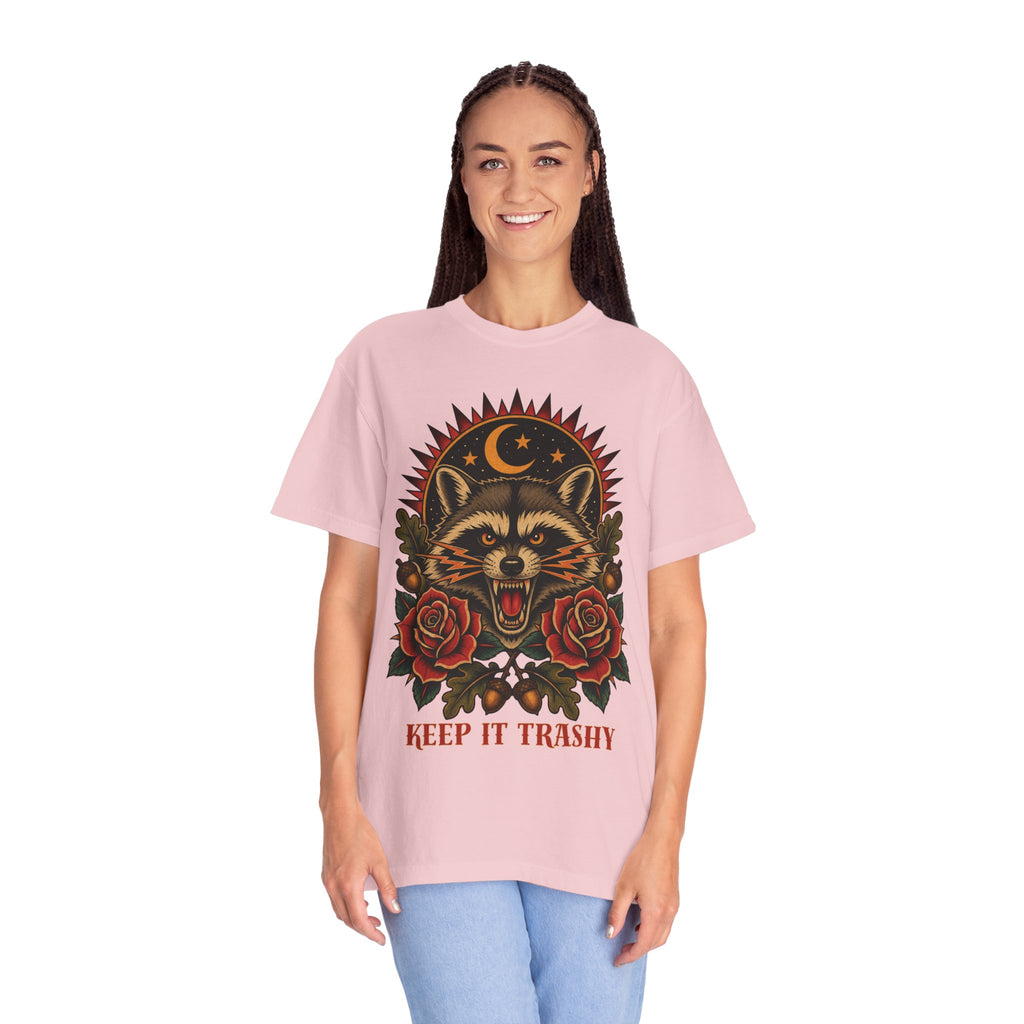Keep It Trashy Raccoon Flash T-Shirt