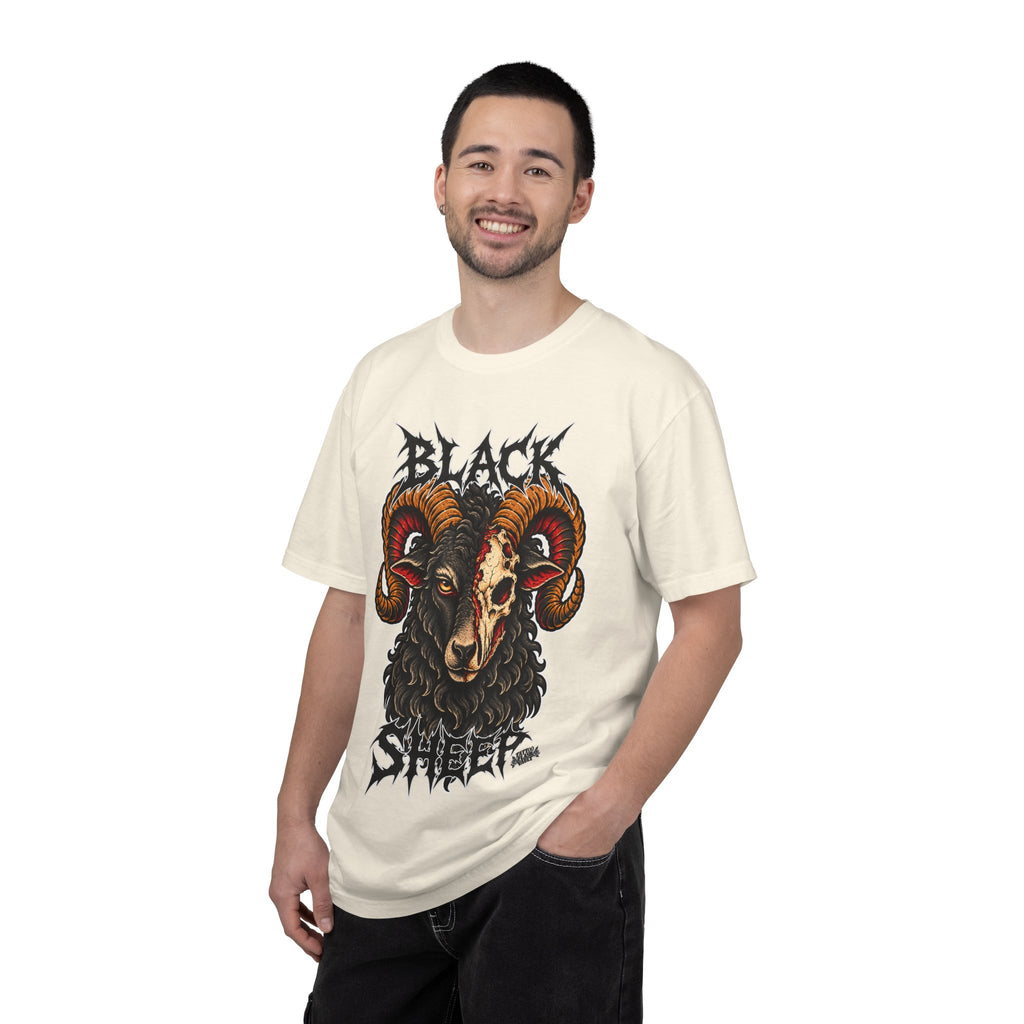 Black Sheep Tattoo Flash T-Shirt