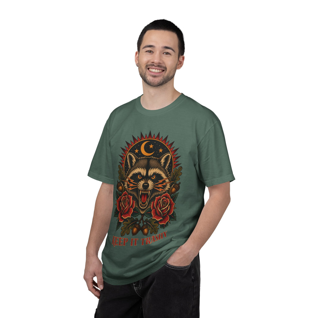 Keep It Trashy Raccoon Flash T-Shirt