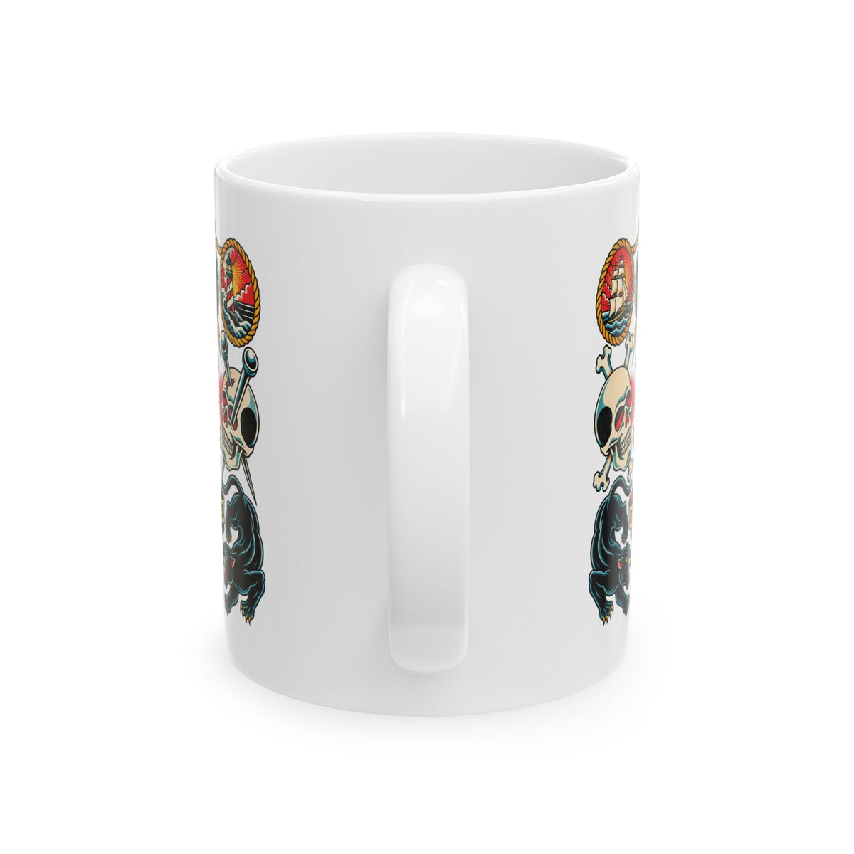 Fearless Flash Sheet Tattoo Flash Coffee Mug (11oz & 15oz)