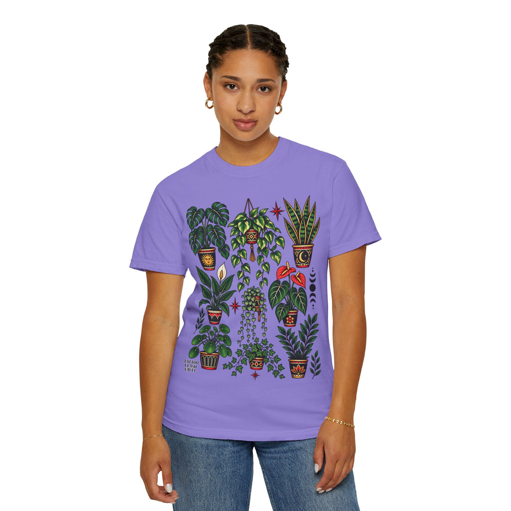Houseplant Tattoo Flash T-Shirt