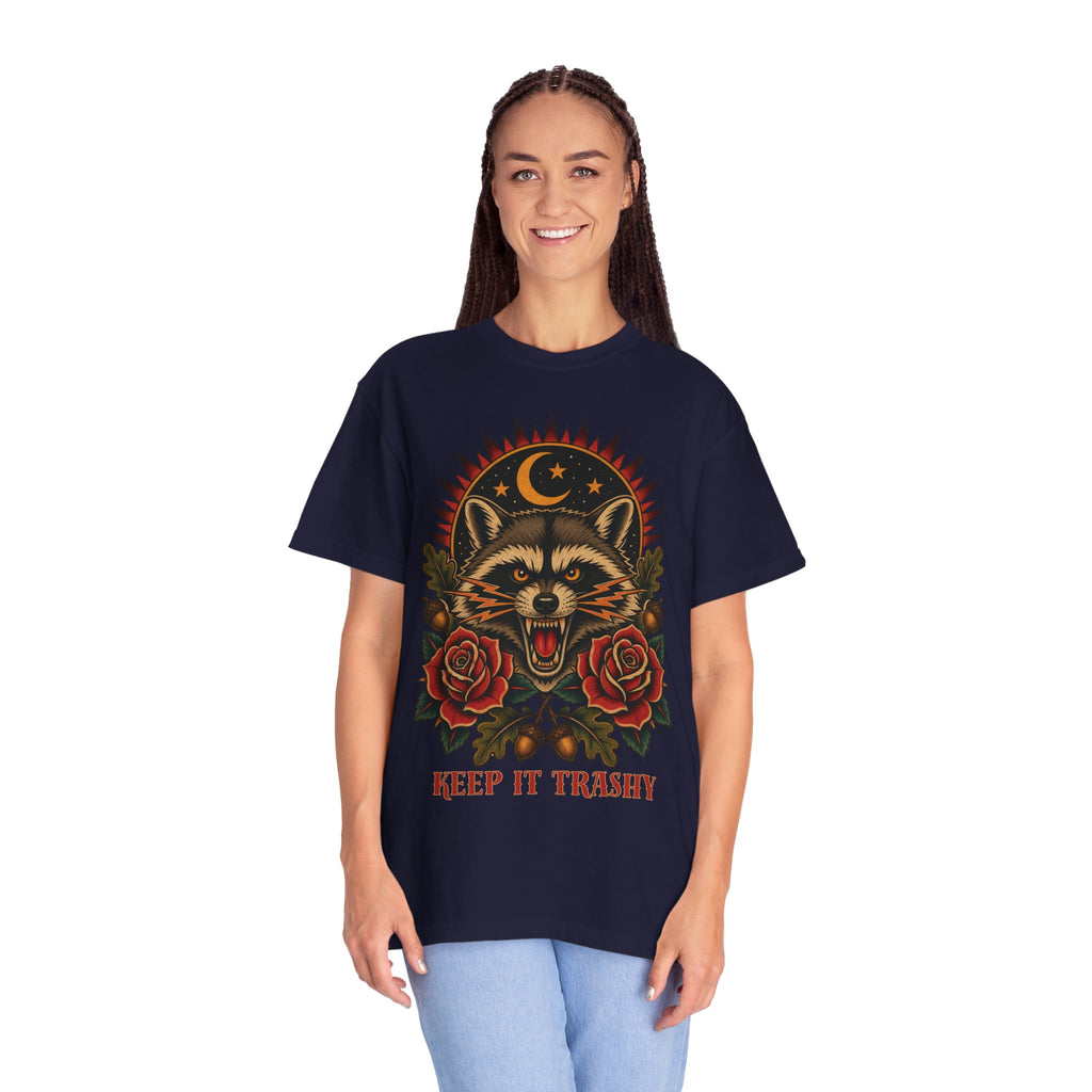 Keep It Trashy Raccoon Flash T-Shirt